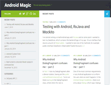 Tablet Screenshot of android.codeandmagic.org